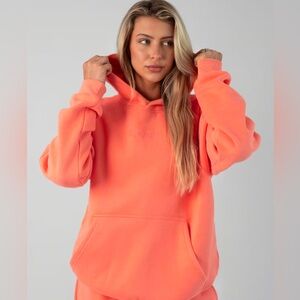 Comfrt signature fit orange hoodie